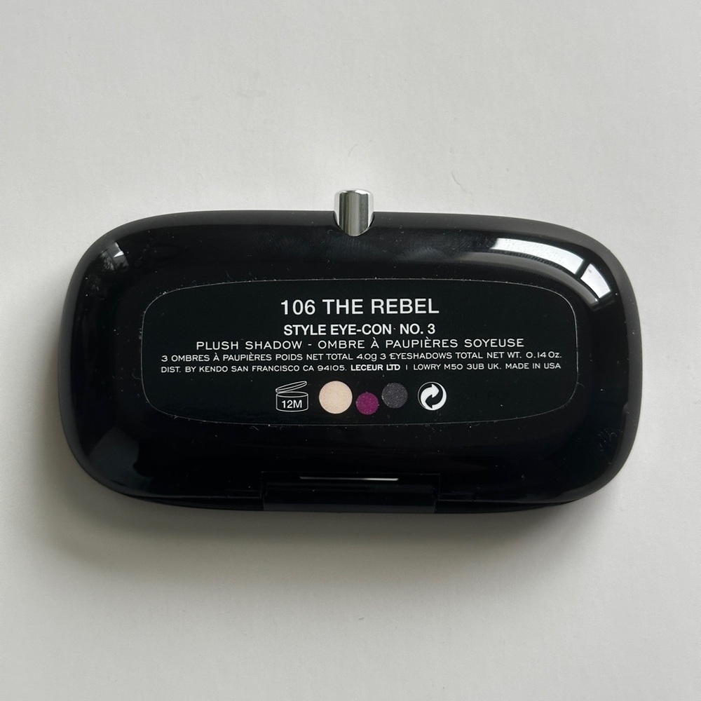 Marc Jacobs Plush Eyeshadow Style Eye-con No.3 106 The Rebel New Without Box - Picture 5 of 6